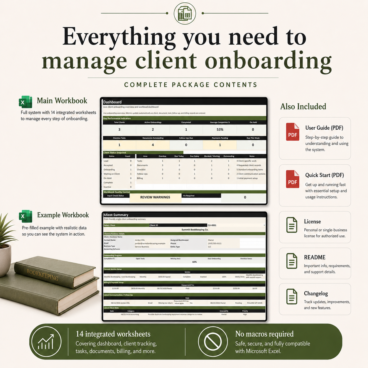 Bookkeeper Client Onboarding System Professional