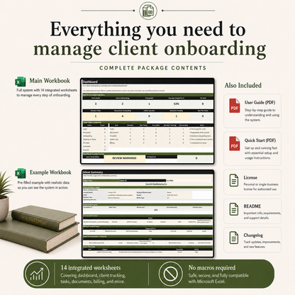 Bookkeeper Client Onboarding System Professional