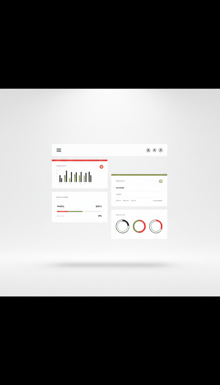 SaaS dashboard UI kit with advanced filtering