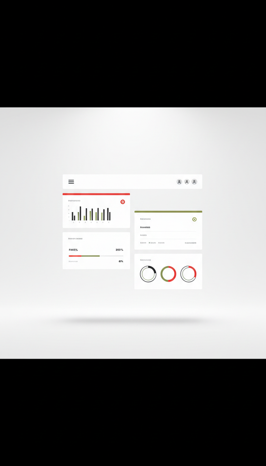 SaaS dashboard UI kit with advanced filtering