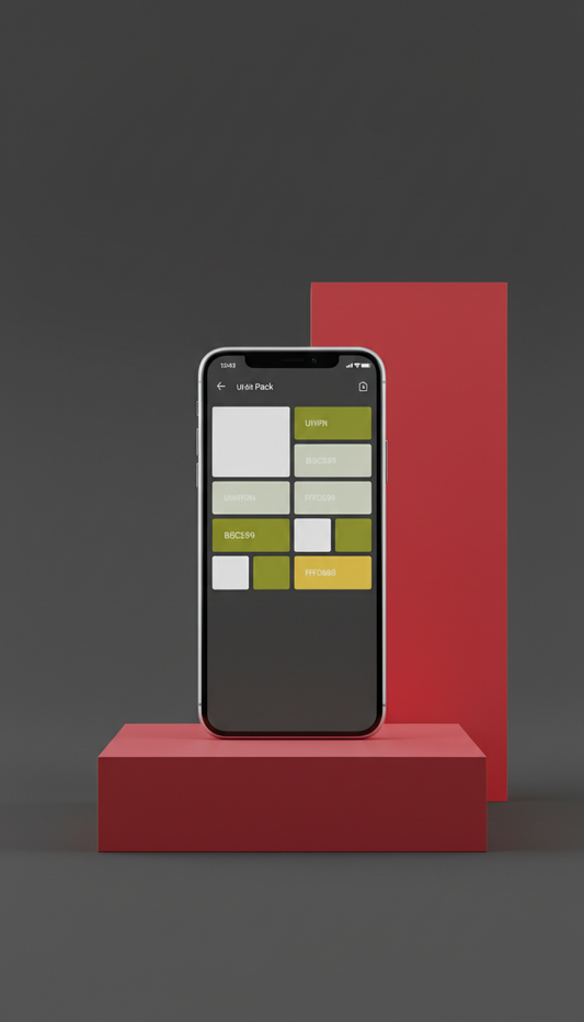 Downloadable UI asset pack for phone